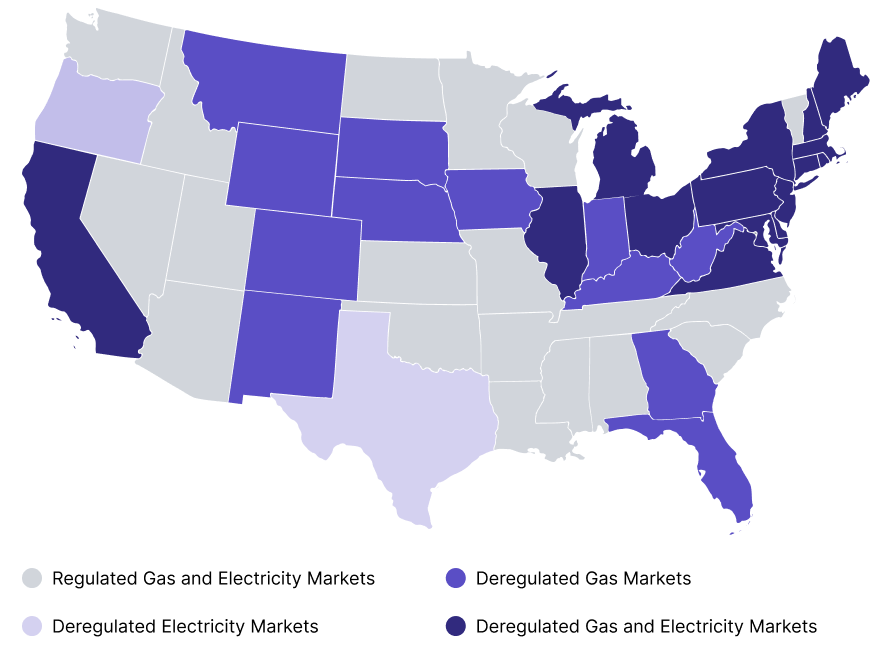 Deregulation Map